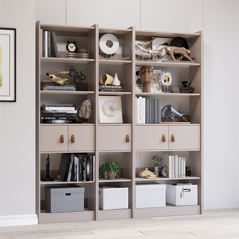 北欧简约组合书柜储物收纳