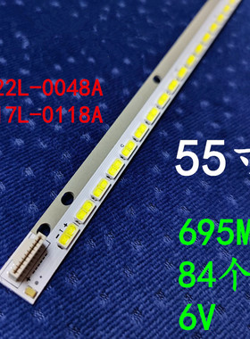 适用康佳LED55X8300PDF灯条35018456 37024119 KPL+550B1LED4背光