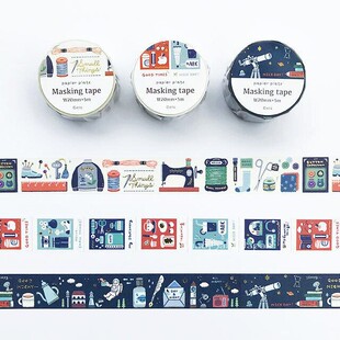 松原衣理子Eric 日本制和纸胶带箔押电影宇宙缝纫Papier Platz