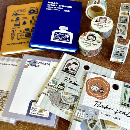 HelloSmallThings艺术家Eric松原衣理子日本手帐贴纸胶带便签本