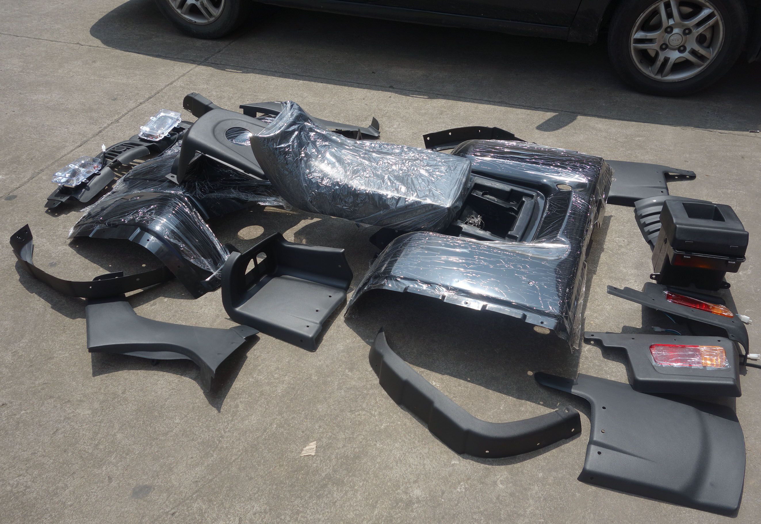 四轮龙鼎沙滩车越野摩托车配件外壳坐垫全套配灯具