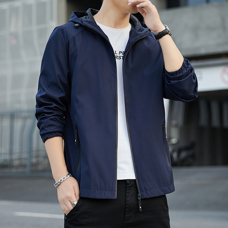 2024春秋新品店主风棒球服教练服日系休闲连帽夹克男潮流,男装夹克,星座222