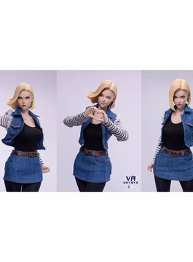 现货VHTOYS VH001 吉莉 1/6 可动眼美女头雕