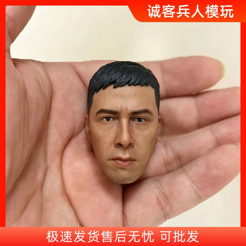 1/6兵人头雕叶问甄子丹HT适用
