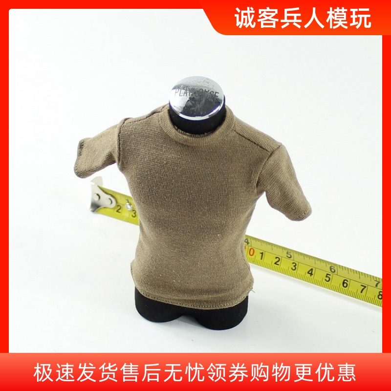 TD25-01 1/6 兵人模型 男 短衫 T恤