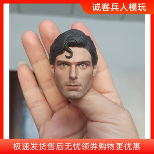 1/6男兵人 超人  头雕 Superman 经典克里斯托弗里夫头雕
