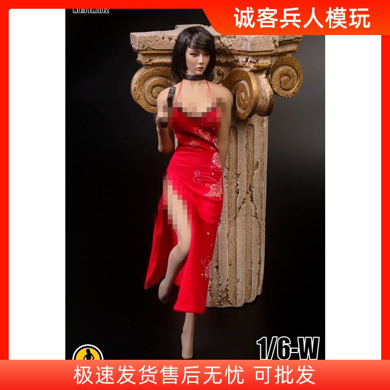 艾达王旗袍包胶素体女兵人现货