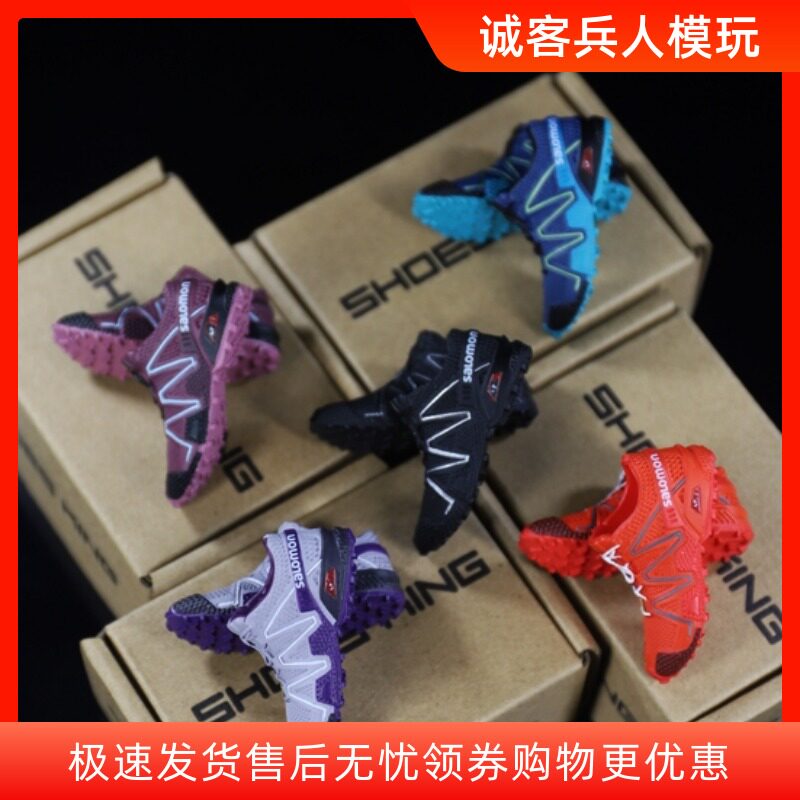 Shoes King 1/6 SK004 女性户外登山鞋 运动球鞋休闲靴实心现货