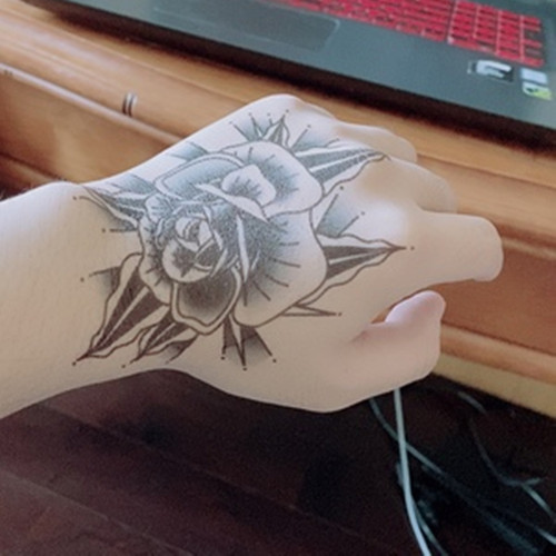 彼岸花纹身贴刺青素材模板 彼岸花纹身贴刺青图片下载 小麦优选