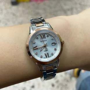 4522SG 4530SPG SHS 4528D 卡西欧手表女太阳能蓝宝石SHE