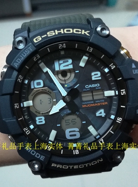卡西欧手表男小泥王GWG-100-1A3/1A8/2000/B1000光能电波运动防水
