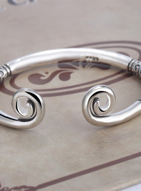 情侣学生金银色如意紧箍咒手镯