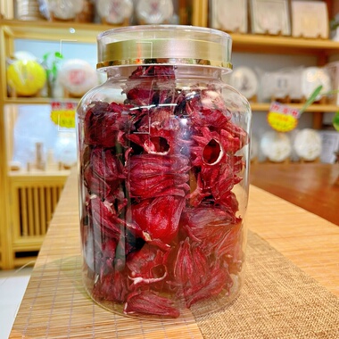 洛神花冻干玫瑰茄花茶大朵泡水喝女性VC学生办公室养生茶云南特产