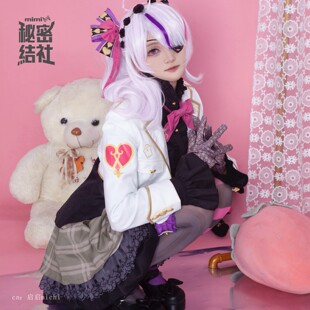 秘密结社 VTuber 彩虹社EN Maria Marionette  含挎包cos服全套女