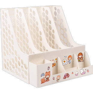 文件夹多层资料收纳神器多功能学生用试卷卷子票据书夹高中生大容量固定书本档案文件资料夹办公用品大全文具