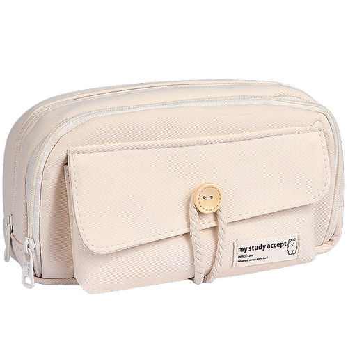 笔袋女孩版2025超火新款初中女生大容量铅笔盒小学生高颜值ins风简约文具盒日系小众不撞款铅笔袋2024文具袋