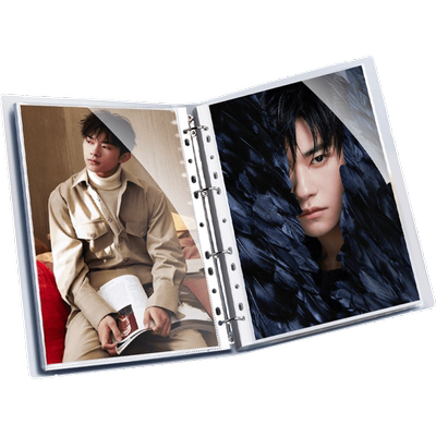 【送插页袋】a4杂志切页加宽四孔