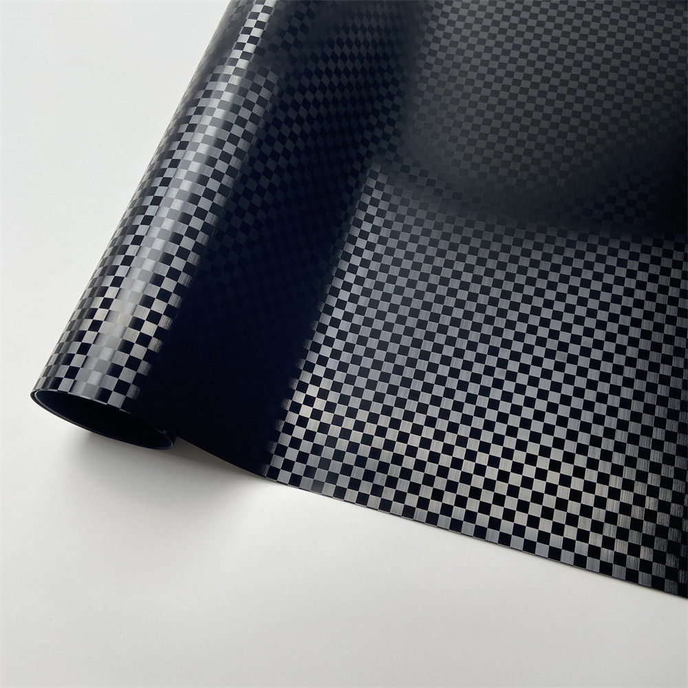 正方格贴纸车身电动车改装个性改色膜贴纸中控台车顶尾箱车尾贴