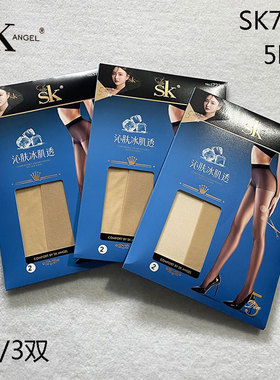 SK7229小T裆防晒天鹅绒5D沁肤冰肌透丝滑防脱丝任意剪显瘦连裤袜