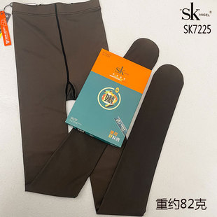 SK7225黑透肤连裤袜春秋新款800D美腿瘦身透肤黑丝光腿神器打底裤