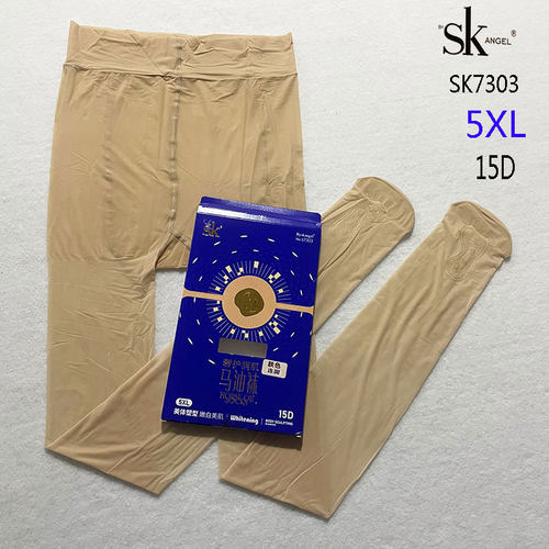 SK7303大码丝袜5XL薄款防滑