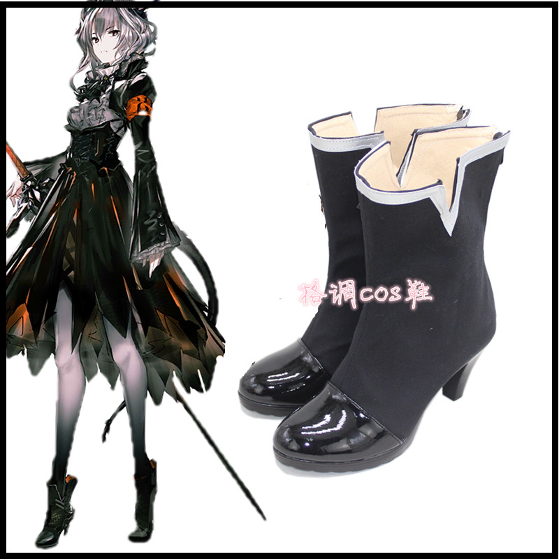 明日方舟 塔露拉 cos鞋子cosplay鞋子来图定制定做