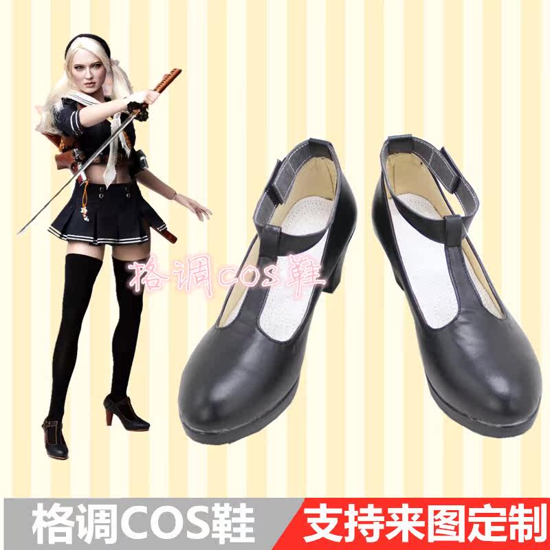 美少女特工队 洋娃娃cosplay鞋cos鞋子定做