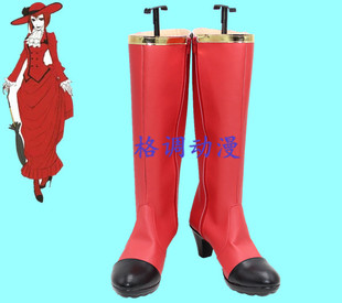B7922 黑执事红夫人cos鞋cosplay鞋来图定制