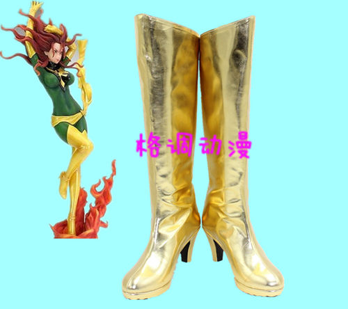 B9182X-MEN X战警 凤凰女 COSPLAY鞋 COS鞋动漫鞋