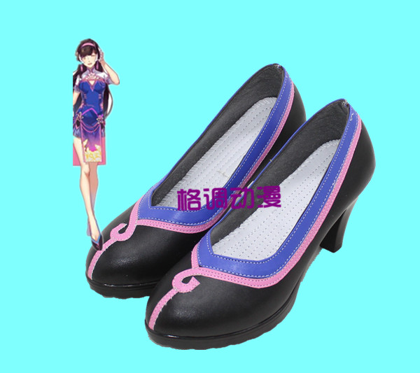 C6016先锋的Dva 宋哈娜 cosplay鞋 cos鞋