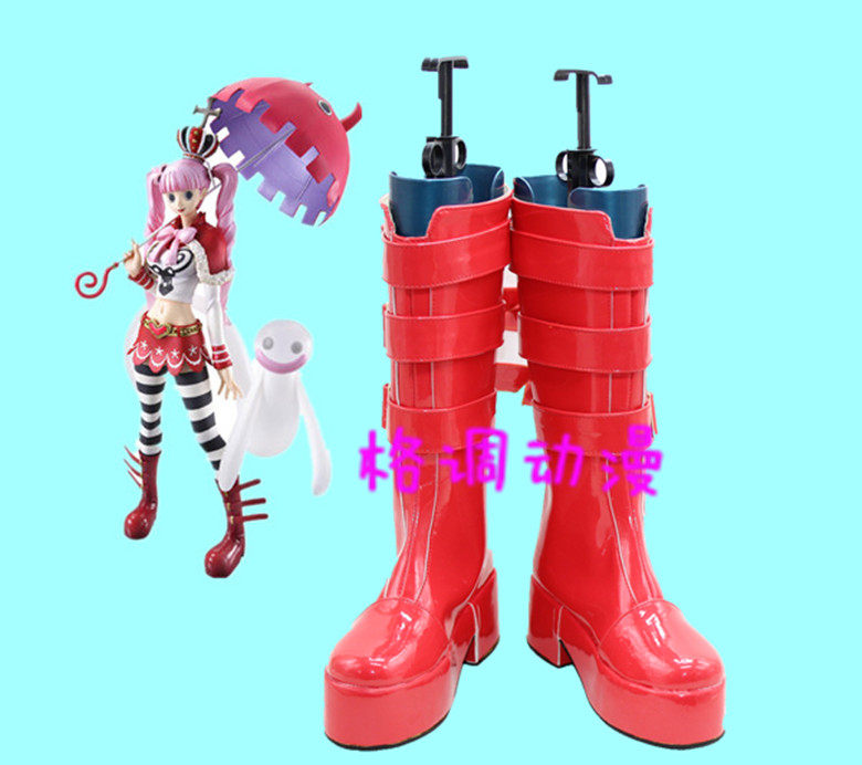 B7965海贼王佩罗娜松糕底COSPLAY鞋 COS鞋动漫鞋