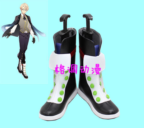 B7260Fate Prototype苍银的碎片 杰基尔COSPLAY鞋