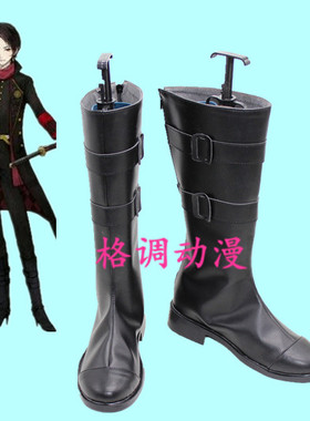 B4850刀剑乱舞 加州清光 打刀男士COS鞋COSPLAY鞋来图定制