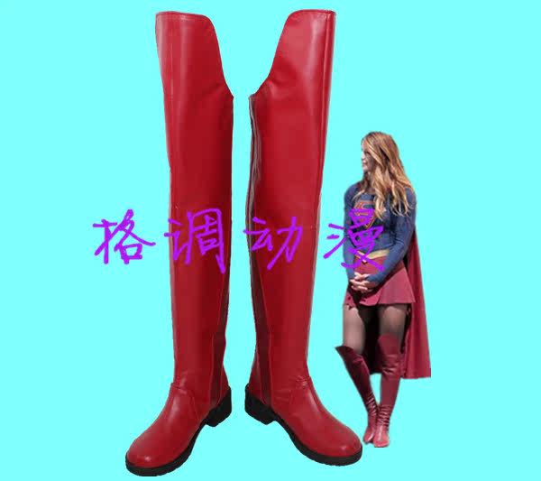 C8903美剧女超人COS鞋来图定做