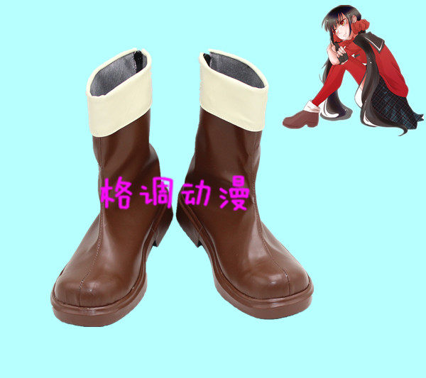B8541 新弹丸论破V3 春川魔姫cos鞋 动漫鞋cosplay鞋来图定做