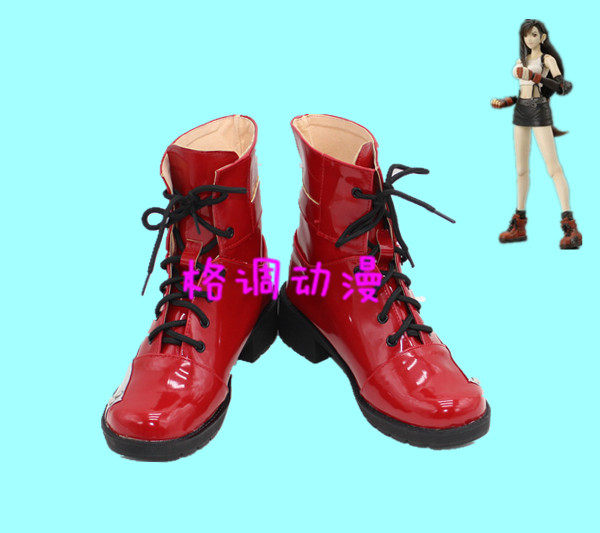 B8256 最终幻想7 蒂法·洛克哈特 COSPLAY鞋