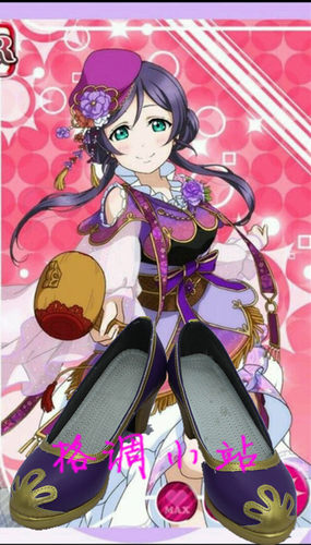 B2486lovelive七福神觉醒东条希COS鞋来图定制