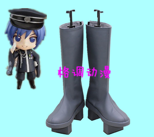 B 1637  Vocaloid 千本樱大哥KAITO cosplay鞋动漫鞋