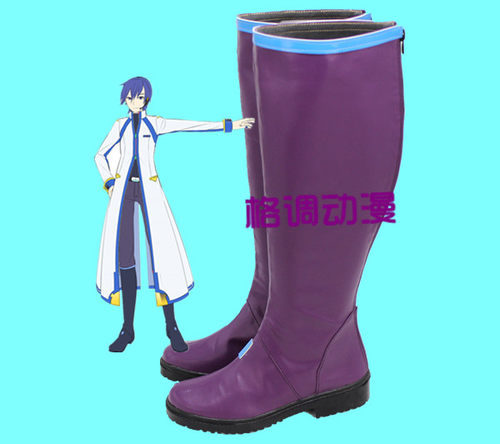 C7152VOCALOID kaito cosplay鞋
