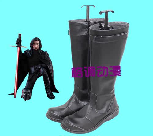 C7350星球大战8最后的绝地武士波·达梅龙cosplay鞋定制