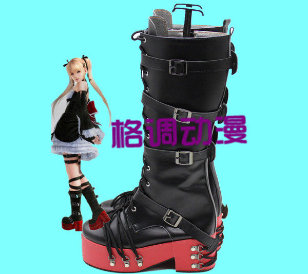 C5829Dead or Alive 5 Marie Rose cosplay鞋 COS鞋来图定做