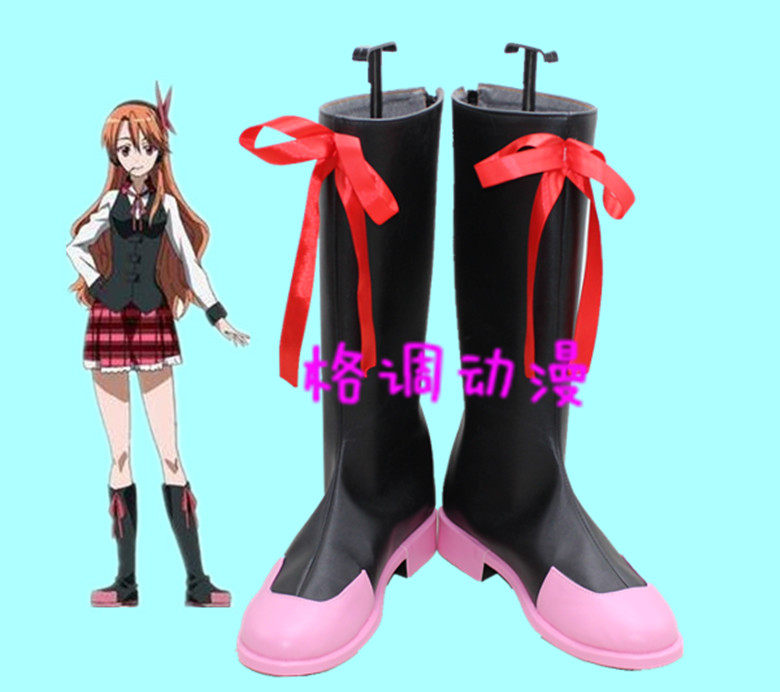 B0322斩 赤红之瞳 切尔茜 COSPLAY鞋动漫鞋来图定制