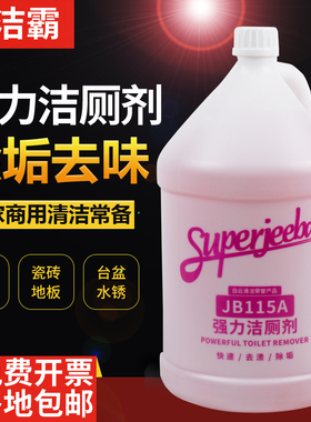 白云洁霸JB115A强力洁厕剂洁瓷剂厕所清洁剂酒店洁厕灵马桶除垢剂