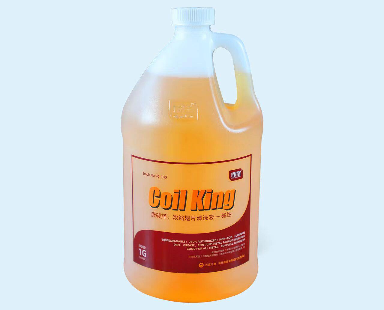 康星 康碱辉超浓缩翅片清洗剂碱性蒸发器冷凝器除油剂铝翅片除垢