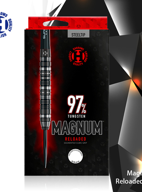 Magnum Reloaded 97%硬式飞镖比赛针式飞镖harrows哈路士英国进口
