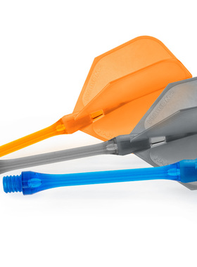 *特价 Clic Slim/Standard 纤细/标准镖杆3枚+随机色镖翼3枚