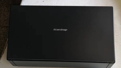 二手富士通ix500扫描仪，馈纸式自动进纸扫描