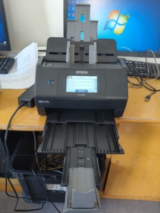 二手爱普生ES-580W，馈纸式高速自动双面扫描仪