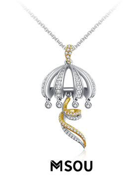 原创珠宝925银轻奢送女友吊坠