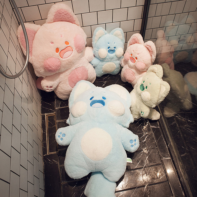 正版嘟嘟喵毛绒玩具可爱小猫咪玩偶猫猫公仔女孩睡觉抱枕生日礼物,玩具/童车/益智/积木/模型,毛绒/玩偶/公仔/布艺类玩具,淘宝优惠券,粉丝福利购,淘宝优惠卷